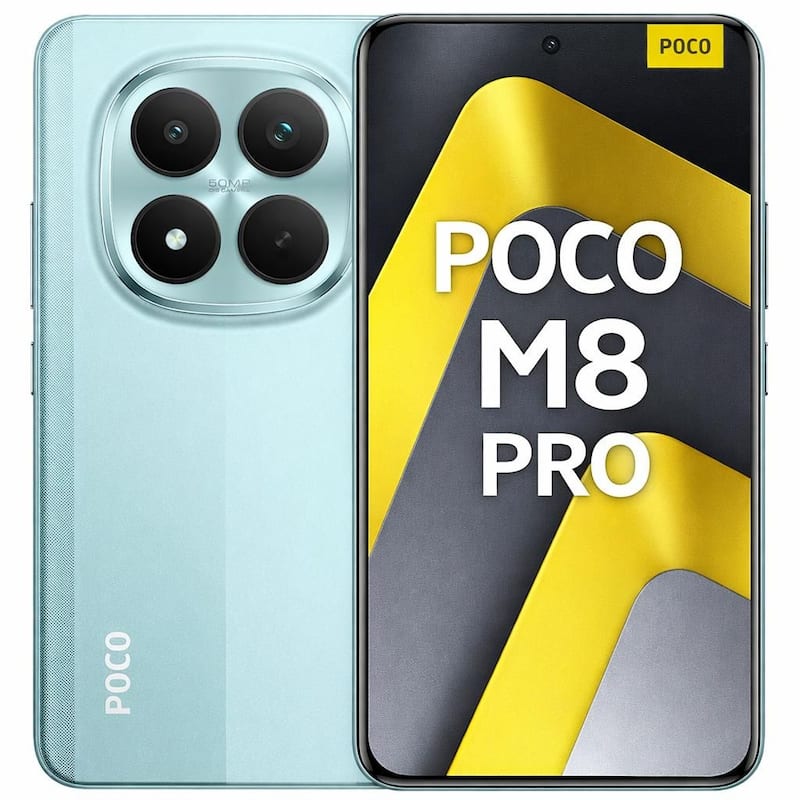 Smartphone Celular Xiaomi POCO M8 Pro 5G 512GB, 12GB RAM, Câmera